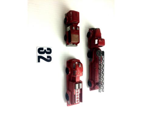 Hubley and Tootsie Toy Fire Engines: F (3)