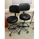 2 Rolling Stools