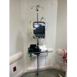 Zimmer ATS 4000TS tourniquest system on rolling stand