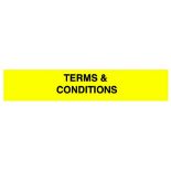 TERMS & CONDITIONS - PLEASE READ!