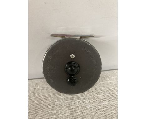 A HARDY MARQUIS #6 FLY FISHING REEL WITH HARDY BROTHERS CARRY POUCH