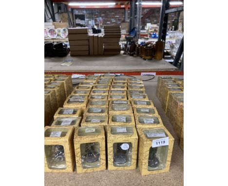A LARGE QUANTITY OF BOXED LEAD LORD OF THE RINGS FIGURES TO INCLUDE KING THEODEN, NO. 80, MERRY &amp; PIPPIMN NO. 94, SAM NO.