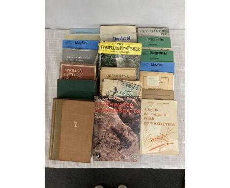NINETEEN VARIOUS FISHING AND ANGLING RELATED BOOKS AND BOOKLETS