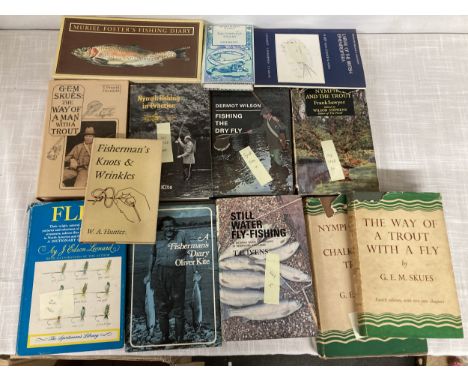 TWELVE VARIOUS FISHING AND ANGLING RELATED BOOKS