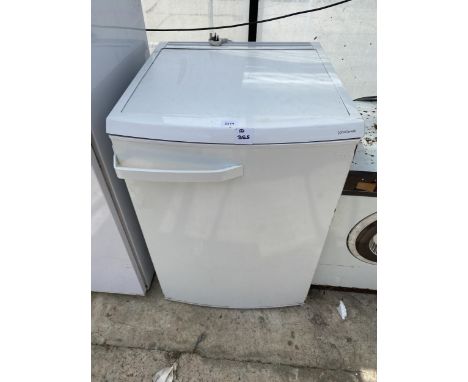 A WHITE JOHN LEWIS UNDERCOUNTER FRIDGE
