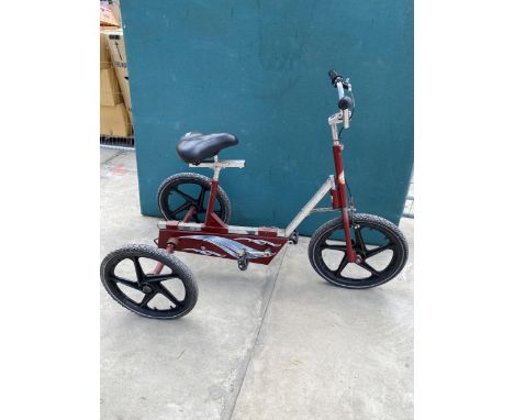 A RETRO WRKCYCLES TRICYCLE