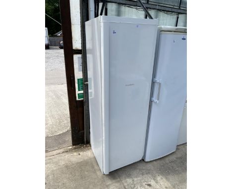 A TALL WHITE SCANDINOVA FRIDGE
