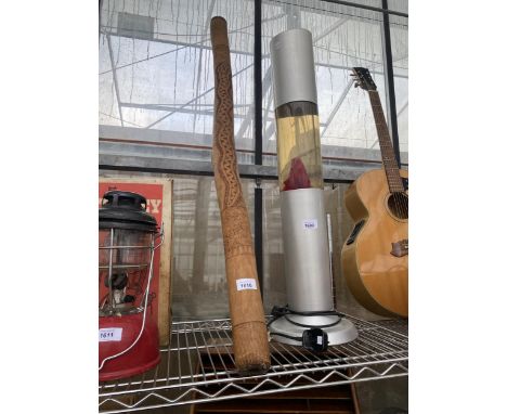 A VINATGE WOODEN DIDGERIDOO