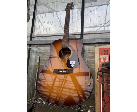 A YAMAHA F310 TBS ACOUSTIC GUITAR