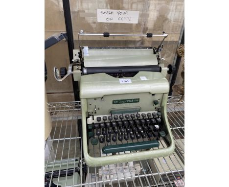 A VINTAGE IMPERIAL 66 TYPEWRITER