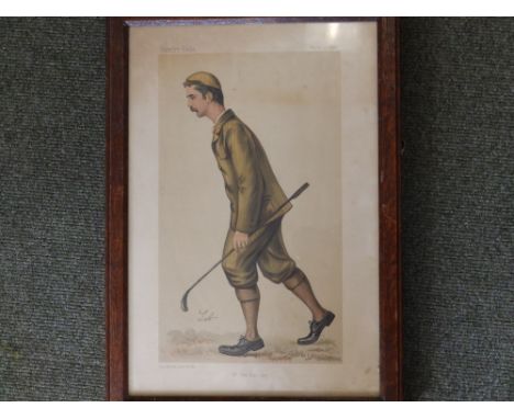 An old Vanity Fair colour print - 'Mr John Ball'.