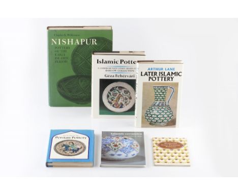 (Books) Wilkinson, Charles K, Nisapur Pottery and five other books relating to Islamic and Persian pottery