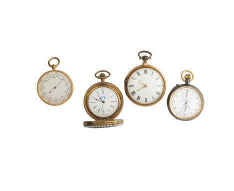 to include a pair cased watch, metal cases, the movement signed Grandhurst 1797; a metal pocket watch with faux pearls to the