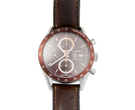 Carrera Automatic model no. CV2013-0, originally purchased 2007, stainless steel case, signed calibre 16 automatic movement, 