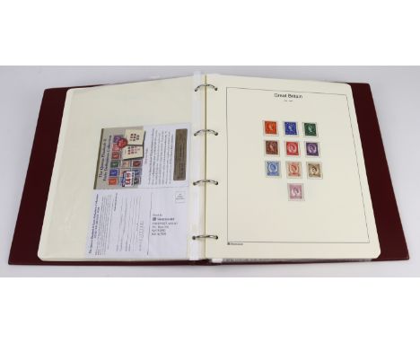 GB - 1901 to 1970 mint &amp; used collection in ring binder, basic range of earlier issues ie no wmk variants or printers. 19