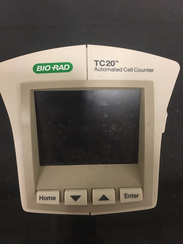 BioRad TC20 Automated Cell Counter, Model TC20, SN508BR2123