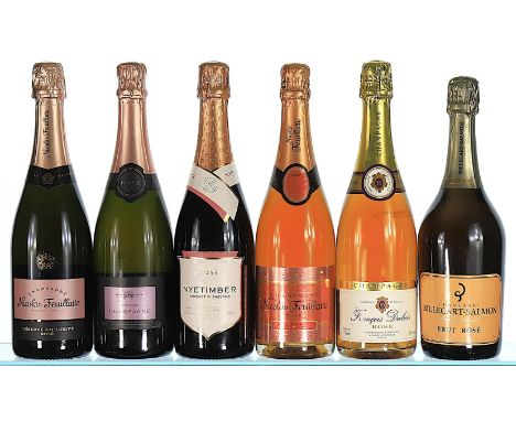 NV Fortnum & Mason, Rose Brut 1x75cl NV Nicolas Feuillatte, Rose Brut 1x75cl NV Nicolas Feuillatte, Rose Brut Reserve 1x75cl 