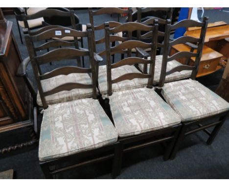 SET 6 ERCOL CHAIRS 