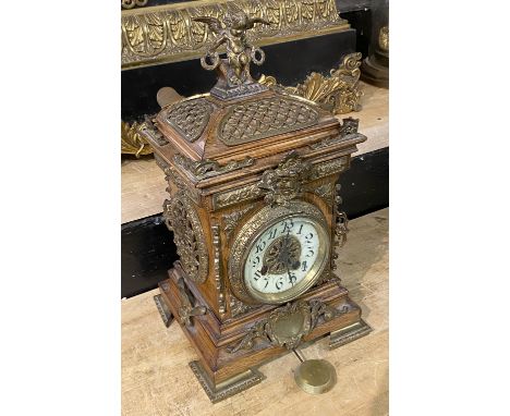 CHERUB MANTLE CLOCK 35CMS (H) APPROX