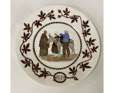 EARLY ROYAL COPENHAGEN PLATE