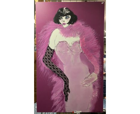 LIZ LONDON PRINT 128CMS X 78CMS
