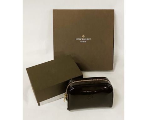 PATEK PHIILLIPE LADIES SCARF BOXED &amp; A PATEK PHILLIPE LADIES MAKE UP BAG BOXED