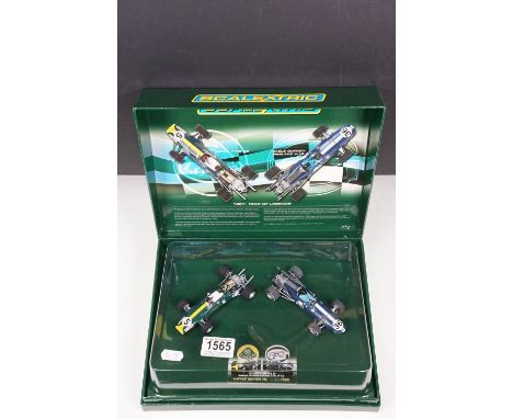 Scalextric C2923A – Lotus Type 49 Eagle Gurney Weslake V12, Années 60, Neuf