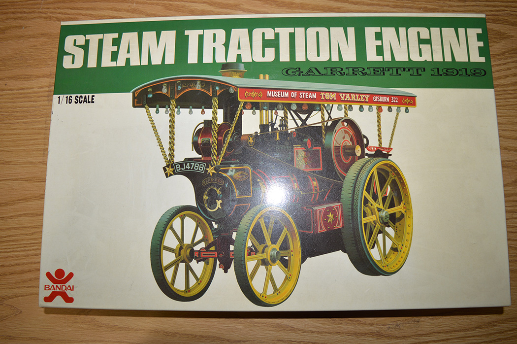 Bandai model construction kit Steam Traction Engine Garrett 1919, 116