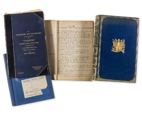 Wheatley (Dennis, writer, 1897-1977) An archive of manuscripts, typescripts and others including Wheatley's unpublished first