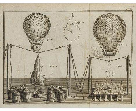 Aeronautics.- Balloons.- Brisson (Mathurin Jacques) Observations sur les Nouvelles Découvertes Aërostatiques, et sur la proba