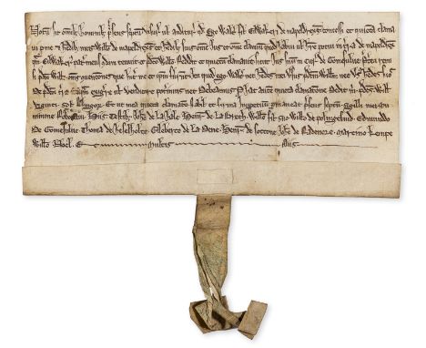 Surrey.- Charter, I, Walter son of Eilwaker of Mapeldrex [Mapledrakes near Ewhurst] quitclaim to William Mapeldrex relating t