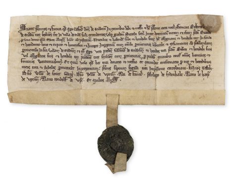 Shropshire.- Charter, I, Geoffrey of Criddon grant and confirm to Robert le Heyt of Criddon of land in the village of Criddon