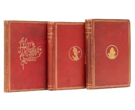 Dodgson (Charles Lutwidge) Alice's Adventures in Wonderland, second (first published) edition, first issue with contents leaf