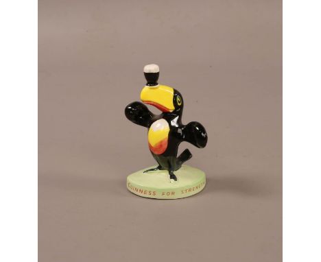 Carltonware Guinness Ceramic Advertising Toucan, "Guinness For Strength"11x8cm#2114