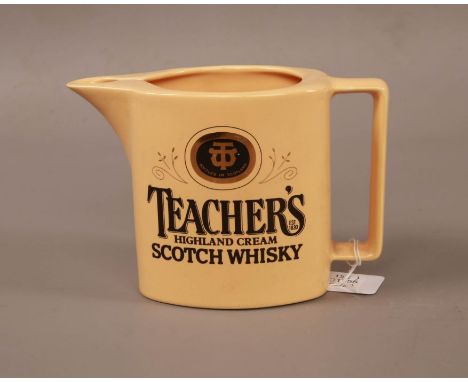 Teachers Highland Cream Scotch Whisky Ceramic Jug13cm