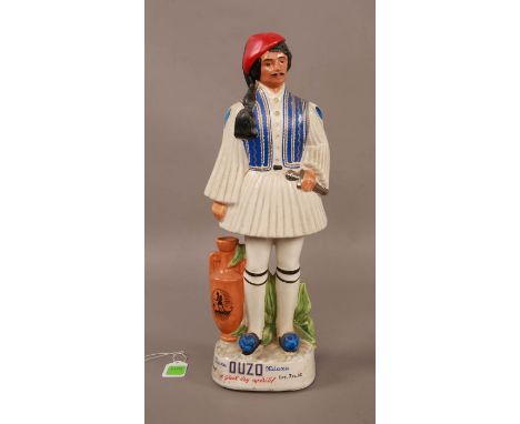 Metaxa "OUZO" Ceramic Statue48x15cm#2170
