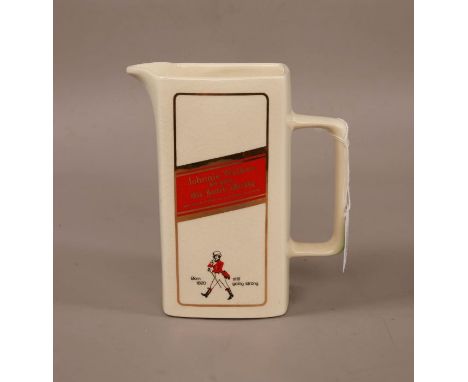 Johnnie Walker White & Red Ceramic Jug Red Label17cm#2042