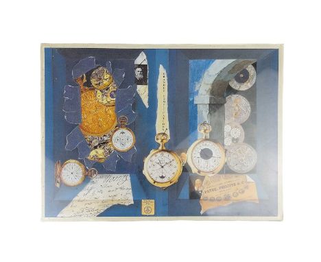 A Patek Philippe la grande complication jigsaw puzzle. A 1000 piece jigsaw puzzle depicting Patek Philippe pocket watches, by