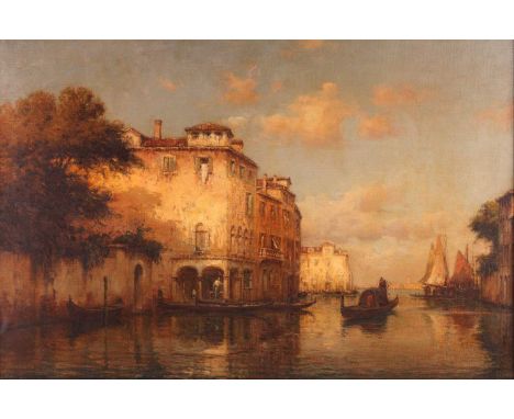 Antoine Bouvard (French 1870-1956)View of Venicesigned 'Bouvard' (lower left)oil on canvas54 x 82 cm, framed 69 x 95 cmUnline