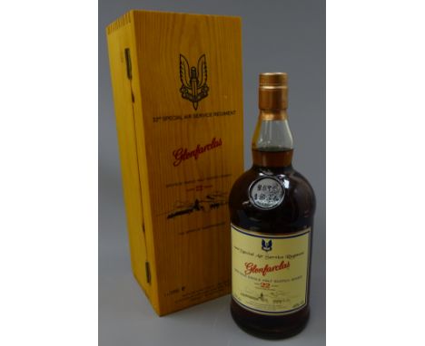 Glenfarclas Speyside Single Malt Scotch Whisky, aged 22 years, Limited Edition produced for 22nd Special Air Service Regiment