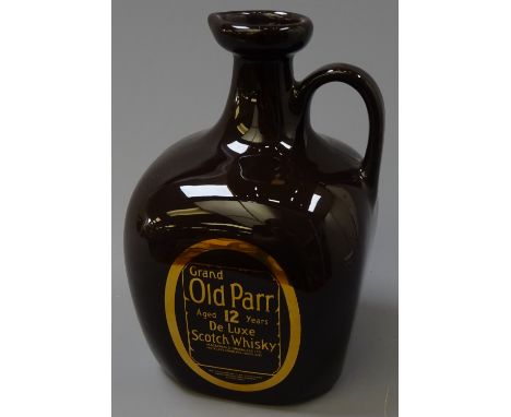 Grand Old Parr De Luxe Scotch Whisky aged 12 years, in flagon, Bells decanters Xmas 1990, 1993,  Royal Reserve 20 years old a