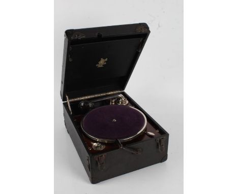 Apollo table top gramophone, 30cm wide, 40cm deep