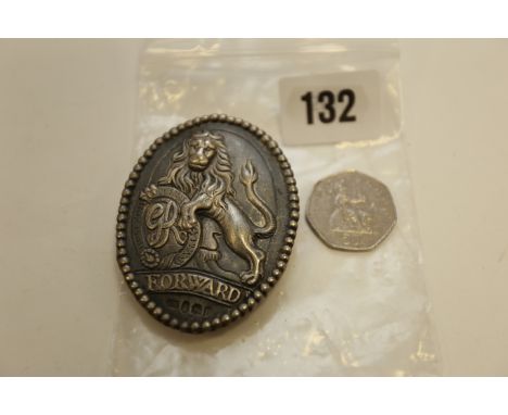 The London & Westminster Light Horse Volunteers Officers shoulder belt plate. 