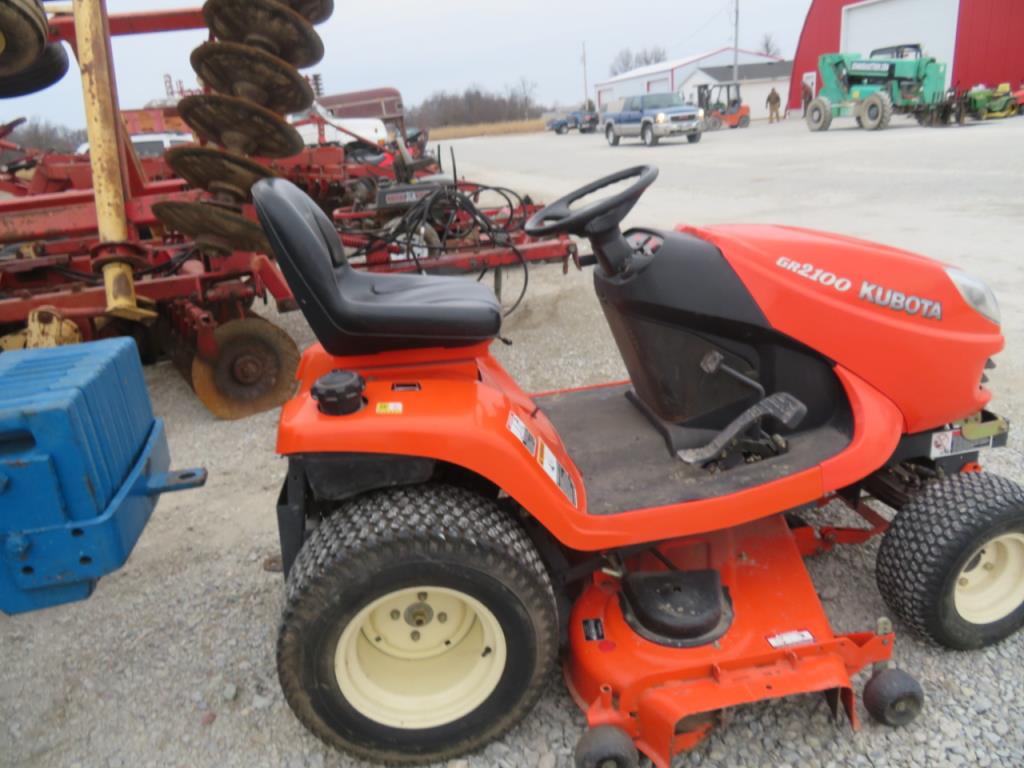 Kubota GR 2100 Diesel 4x4 517 hours, runs good