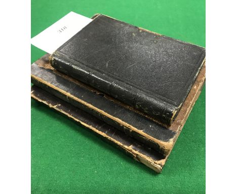 PRISCILLA GURNEY "Memoir of Priscilla Gurney" a handwritten manuscript in two volumes including subjects such as "Sketch of t