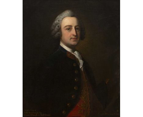 Henry Pickering (c.1720-c.1775)Portrait of Charles, second son of Sir R Bradshaigh by Rachel, Daughter to Sir I Guise, wearin