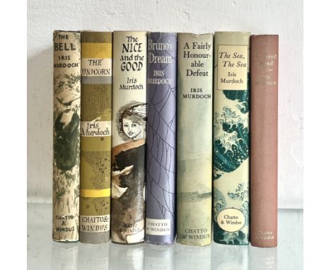 Murdoch (Iris): seven first editions - all pub. London: Chatto & Windus, comprising: 1. The Bell, 1958 (ownership inscription