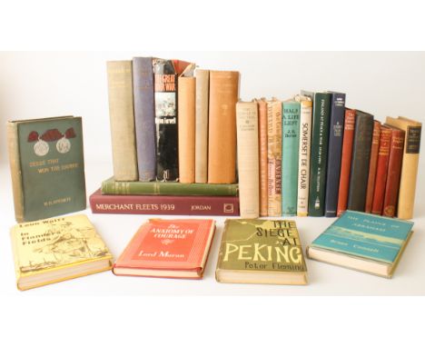 Twenty-four volumes, mostly non-fiction and to include military and history: FITCHETT, W.H. - Deeds that Won the Empire (Smit