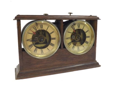 Chess timer labelled 'Tanner, Redhill, Surrey', 7" high x 10.5" wide