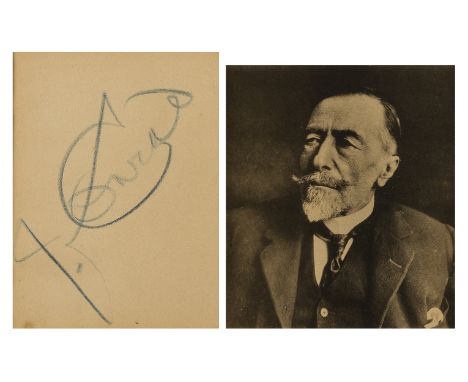 Conrad (Joseph) The Works, 20 vol., number 446 of 780 sets signed by the author, original cloth-backed boards, uncut &amp; un